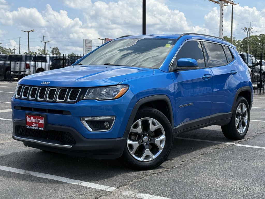 2019 Jeep Compass Limited Blue at Victoria Chrysler Dodge Jeep Ram