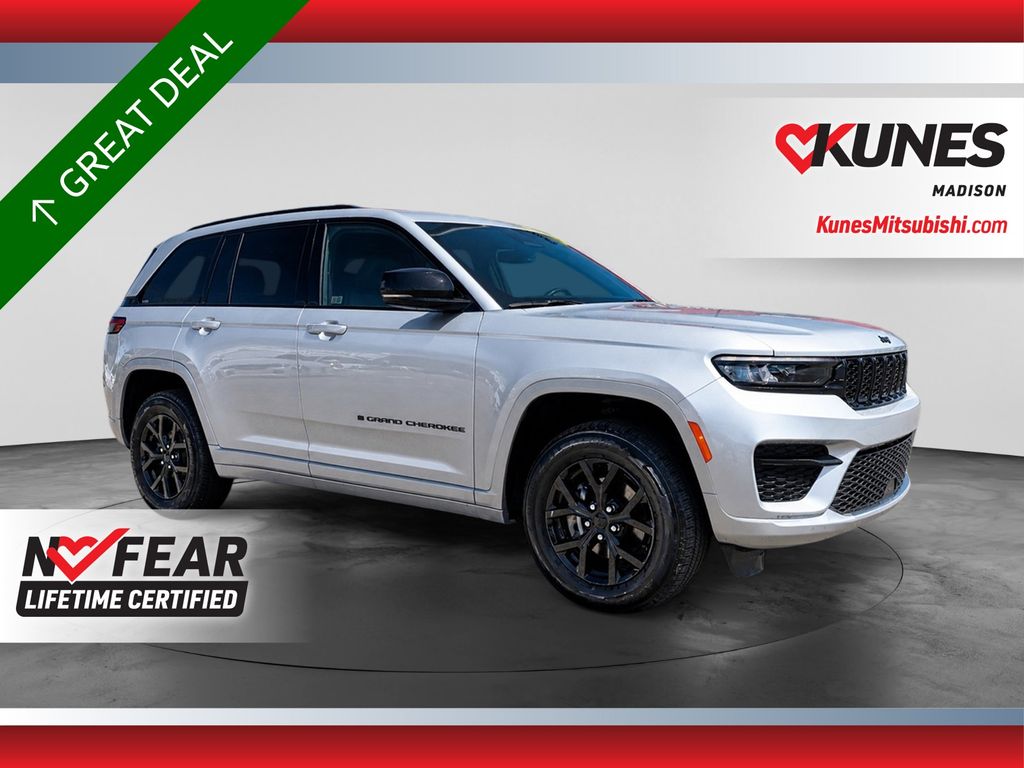 Silver Zynith 2024 Jeep Grand Cherokee SUV / Crossover Four-Wheel Drive 8-Speed Automatic