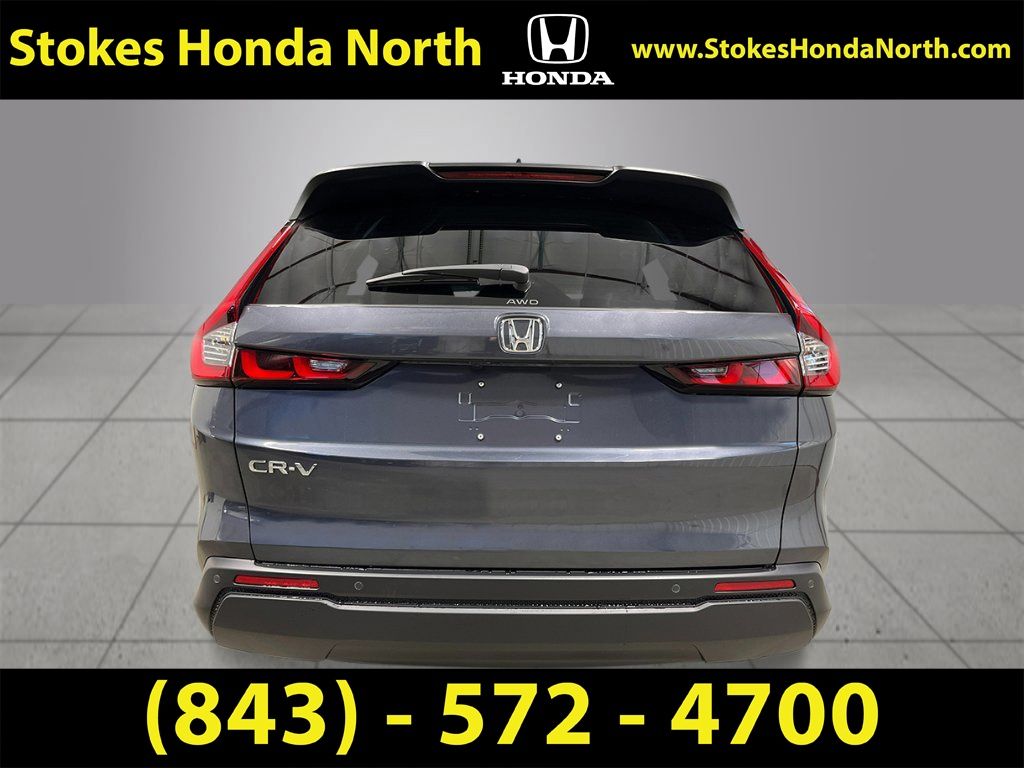 2026 Honda CR-V EX-L Gray at Stokes Honda North