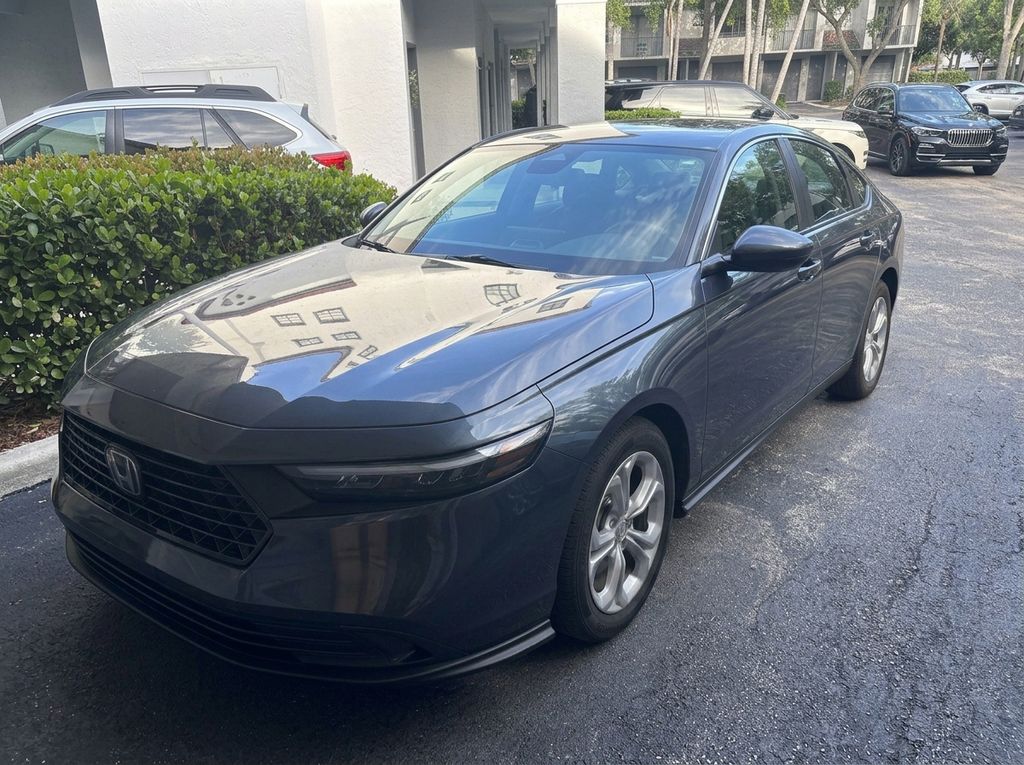 Black (Charcoal Grey) 2024 Honda Accord Sedan Front-Wheel Drive Continuously Variable Transmission