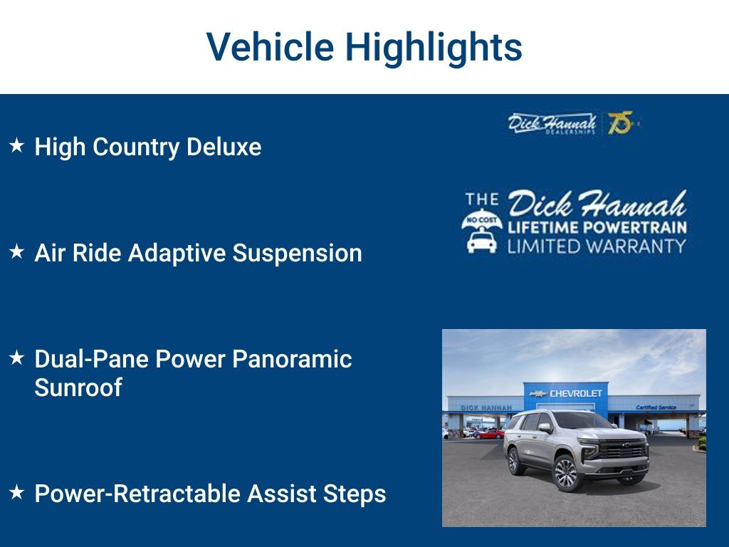 2025 Chevrolet Tahoe High Country