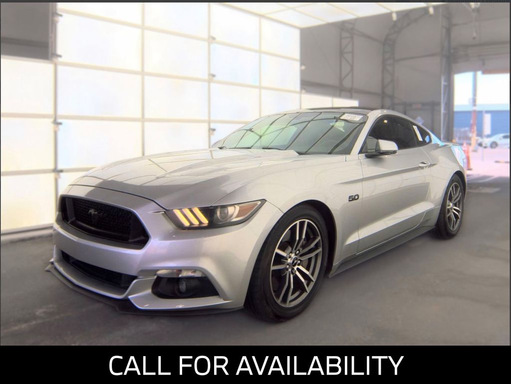 Ingot Silver 2016 Ford Mustang Coupe Rear-Wheel Drive 6-Speed Manual