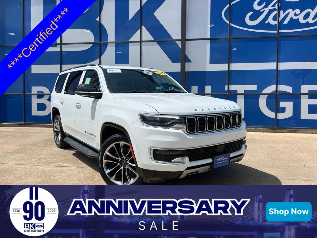 Bright White Clearcoat 2023 Jeep Wagoneer SUV / Crossover 4X2 8-Speed Automatic