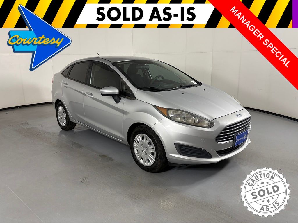 Ingot Silver 2015 Ford Fiesta Sedan Front-Wheel Drive 6-Speed Automatic