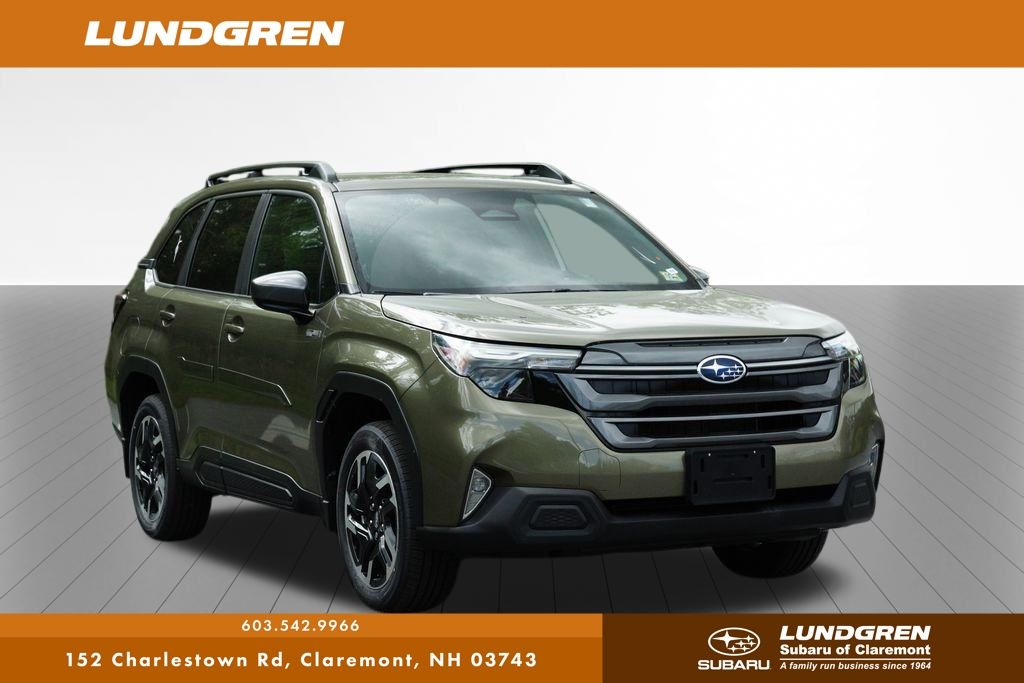 Autumn Green Metallic 2026 Subaru Forester Hybrid SUV / Crossover All-Wheel Drive Continuously Variable Transmission