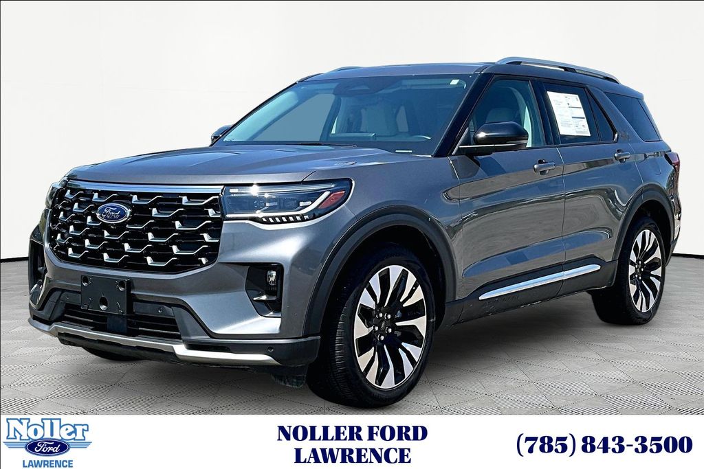 Gray Metallic 2025 Ford Explorer SUV / Crossover All-Wheel Drive Automatic