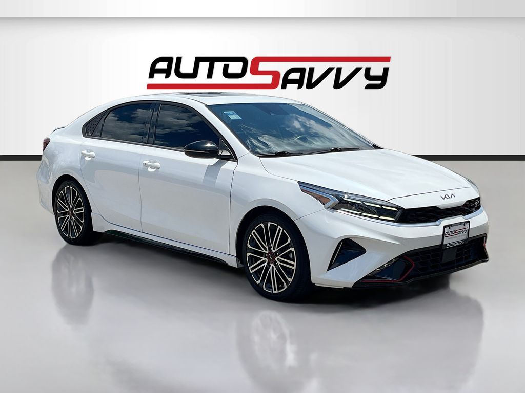 2022 Kia Forte GT White at North Houston Mitsubishi