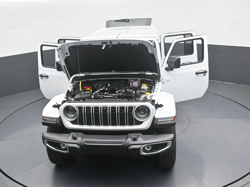 New 2026 Bright White Clearcoat Jeep Sahara image 69