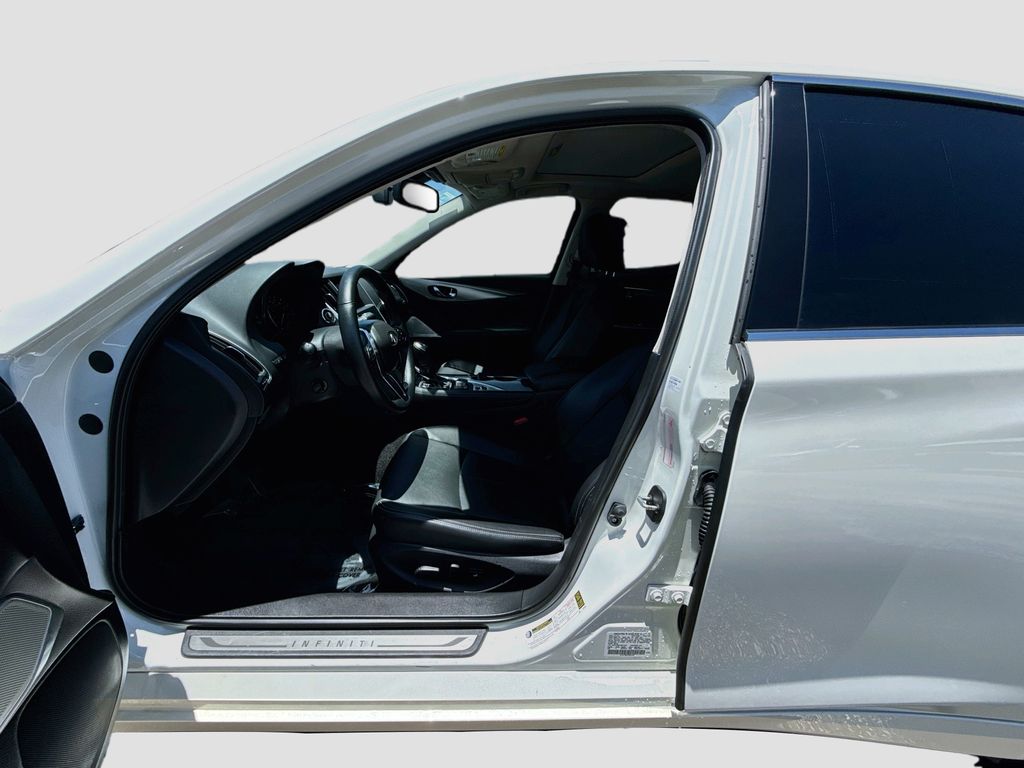 2023 INFINITI Q50 LUXE White at AutoSavvy Houston Northwest