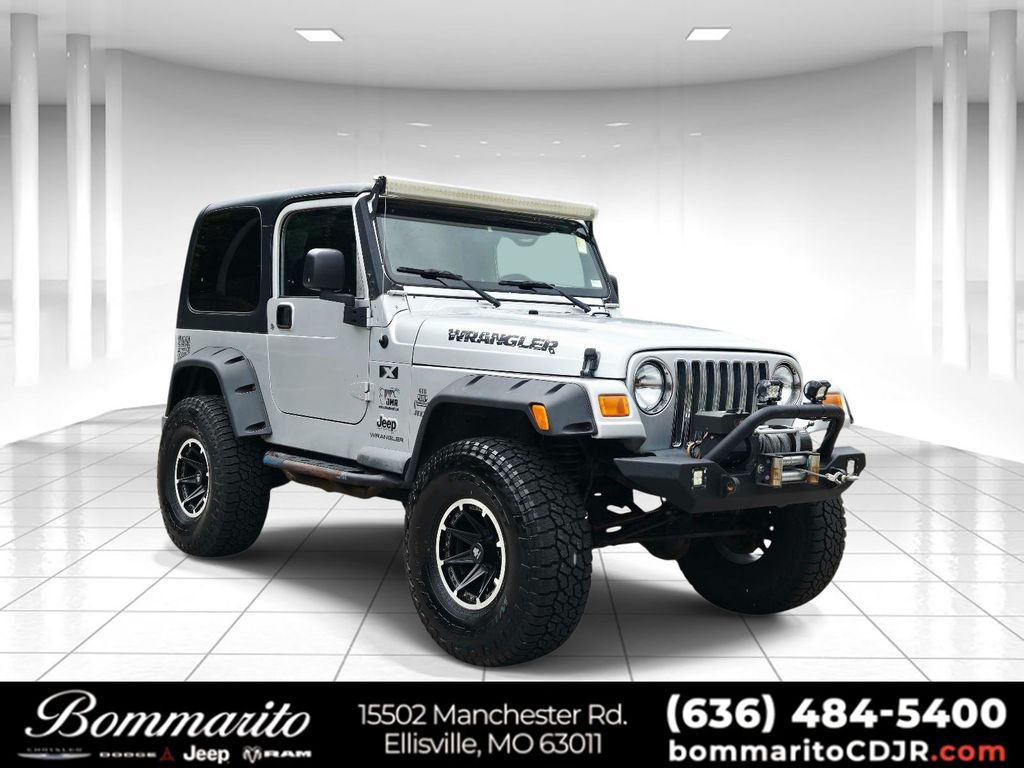 Bright Silver Metallic 2005 Jeep Wrangler SUV / Crossover Four-Wheel Drive 4-Speed Automatic
