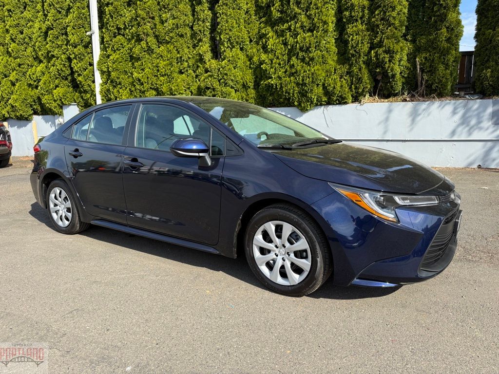 Blueprint 2024 Toyota Corolla LE FWD Sedan Front-Wheel Drive Continuously Variable Transmission