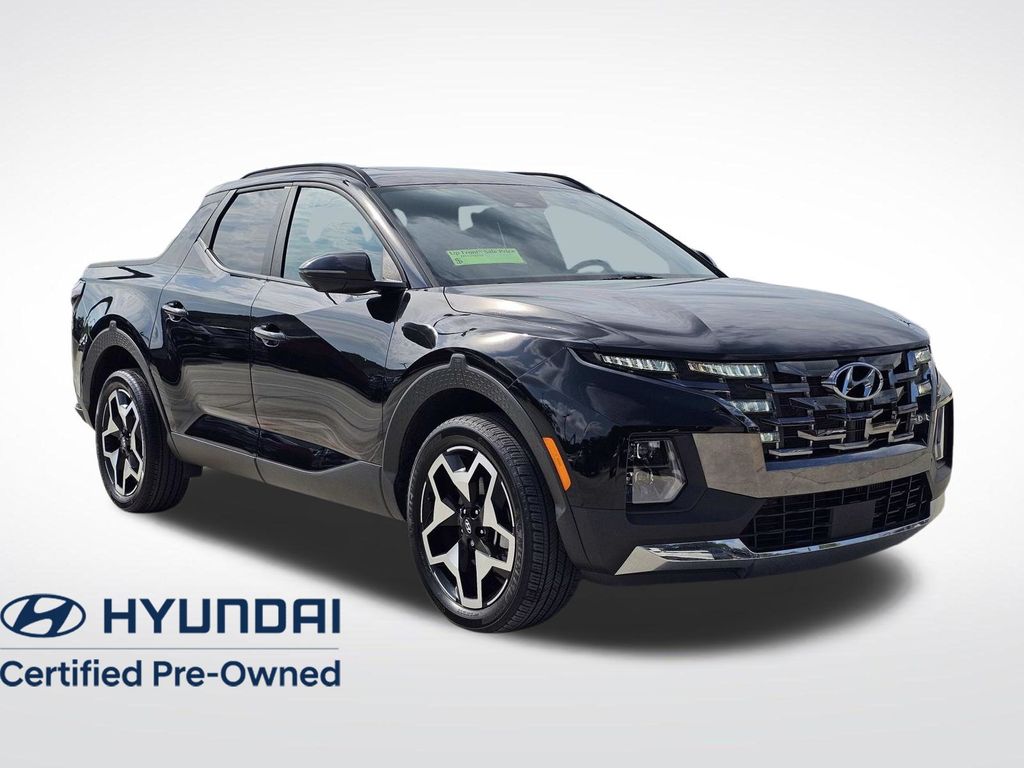Phantom Black 2024 Hyundai Santa Cruz Pickup Truck All-Wheel Drive Automatic