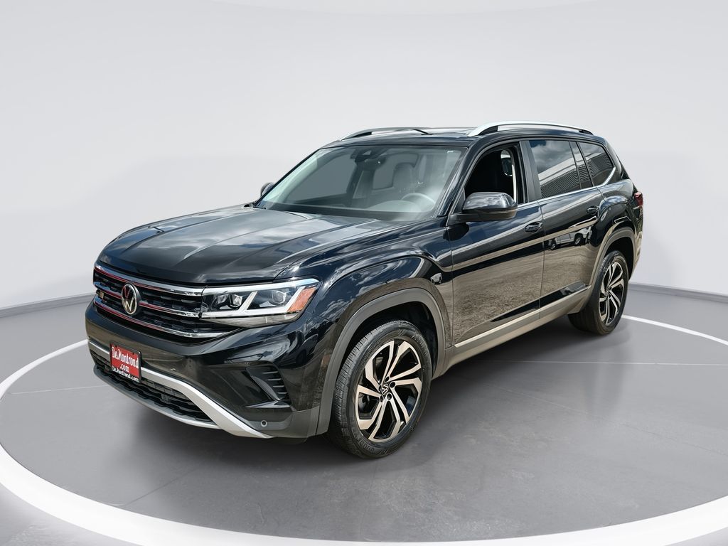 Deep Black Pearl 2023 Volkswagen Atlas V6 SEL 4Motion SUV / Crossover All-Wheel Drive 8-Speed Automatic