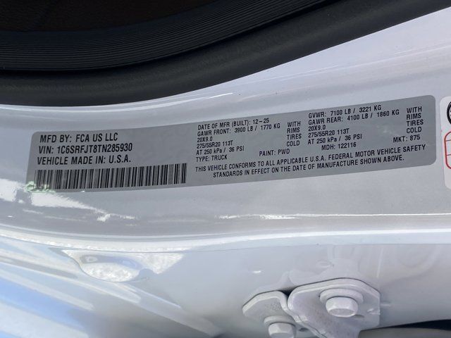 New 2026 Off-white Ram Laramie image 34