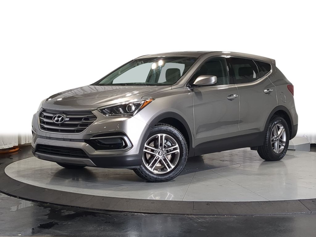 Mineral Gray 2017 Hyundai Santa Fe Sport SUV / Crossover All-Wheel Drive 6-Speed Automatic