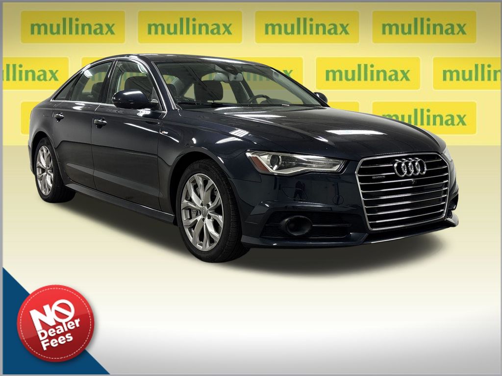 Moonlight Blue 2017 Audi A6 2.0T quattro Premium Plus Sedan AWD Sedan All-Wheel Drive 8-Speed Automatic