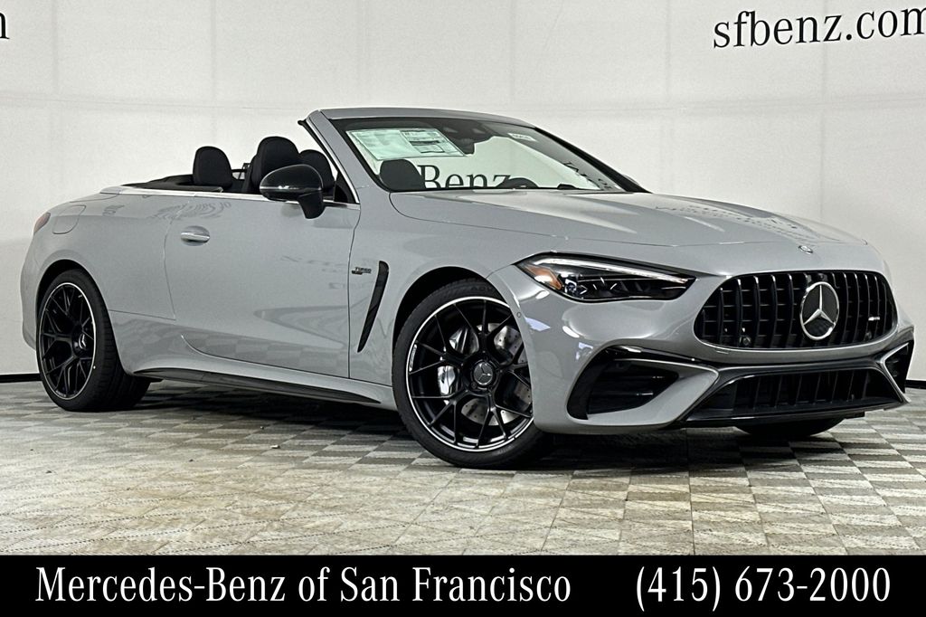 Gray (MANUFAKTUR Alpine Grey Mt) 2026 Mercedes-Benz CLE Coupe All-Wheel Drive 9-Speed Automatic