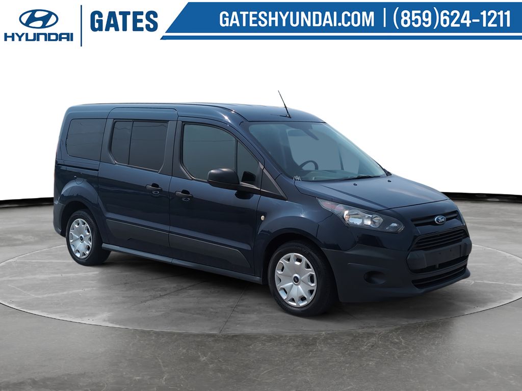 Dark Blue 2018 Ford Transit Connect Van Front-Wheel Drive 6-Speed Automatic