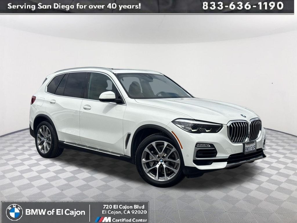 Alpine White 2019 BMW X5 xDrive40i AWD SUV / Crossover All-Wheel Drive 8-Speed Automatic