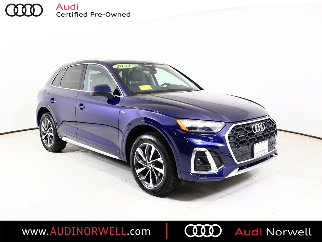 Navarra Blue Metallic 2023 Audi Q5 SUV / Crossover All-Wheel Drive 7-Speed Automatic
