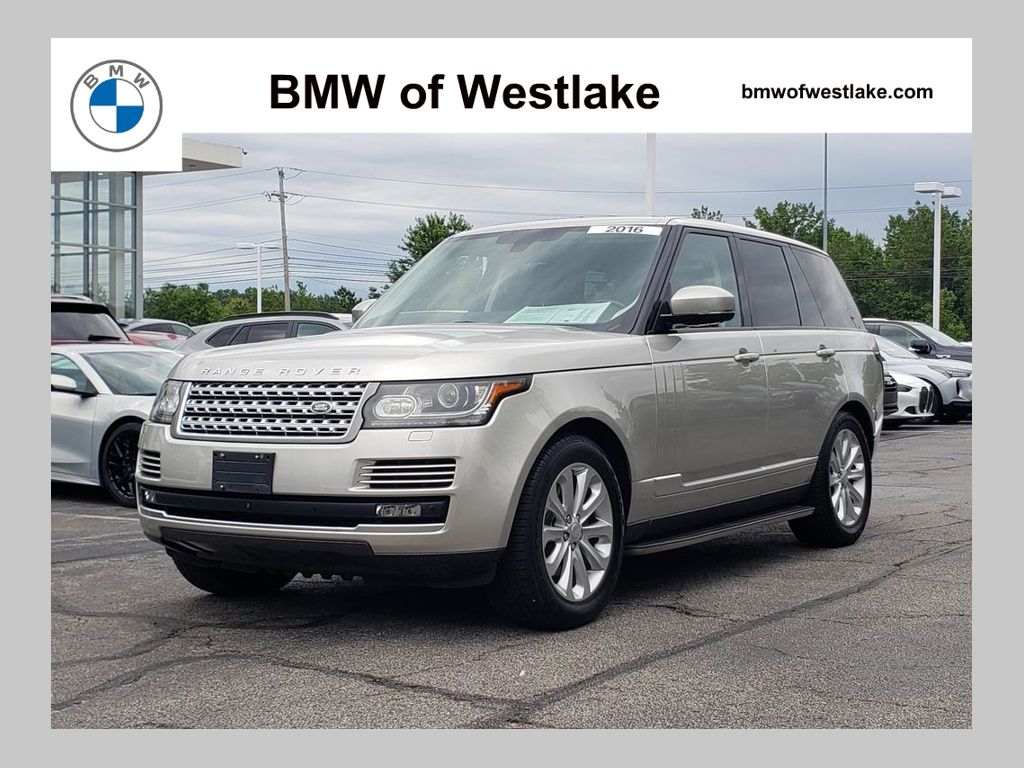 2016 Land Rover Range Rover SUV / Crossover All-Wheel Drive 8-Speed Automatic