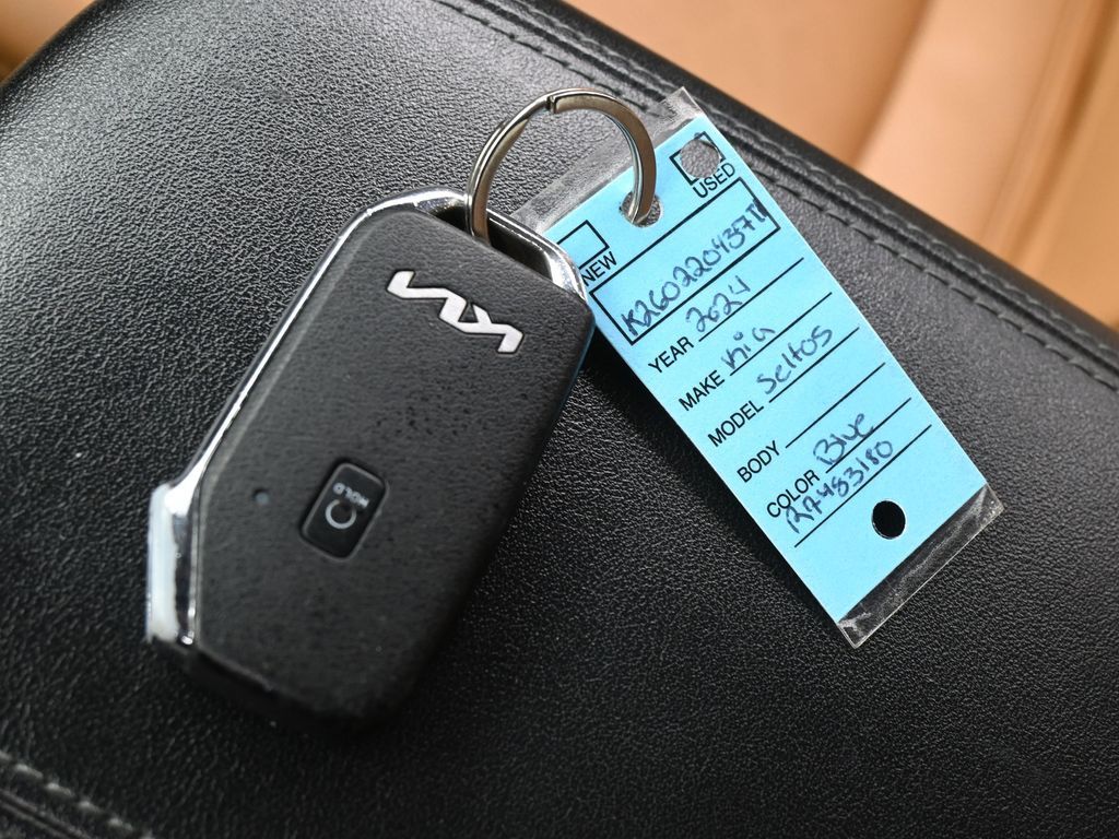 Used 2024 Dark Ocean Blue Kia EX image 28
