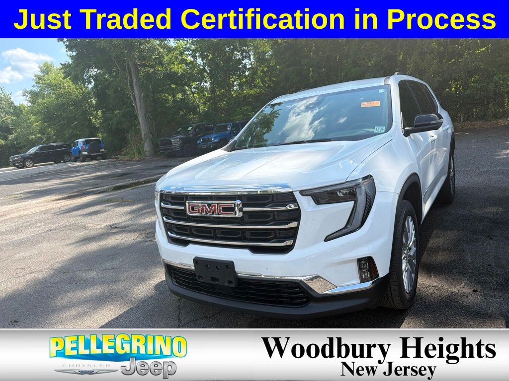 Summit White 2024 GMC Acadia SUV / Crossover Front-Wheel Drive 8-Speed Automatic