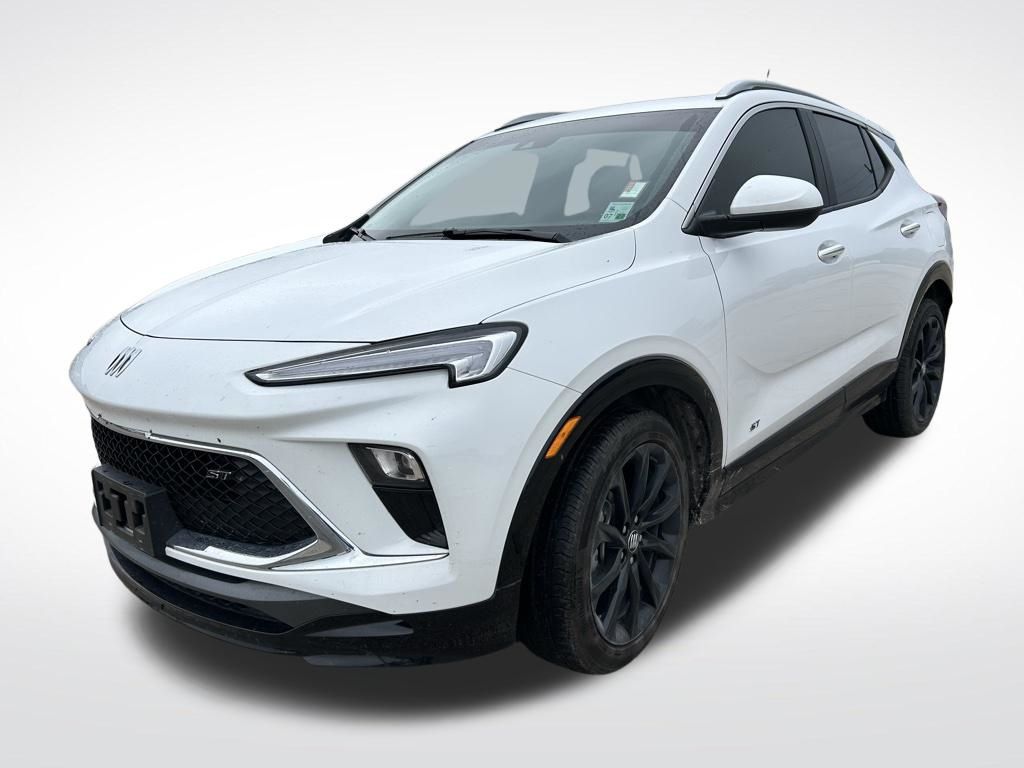 Summit White 2025 Buick Encore GX Sport Touring FWD SUV / Crossover Front-Wheel Drive Continuously Variable Transmission