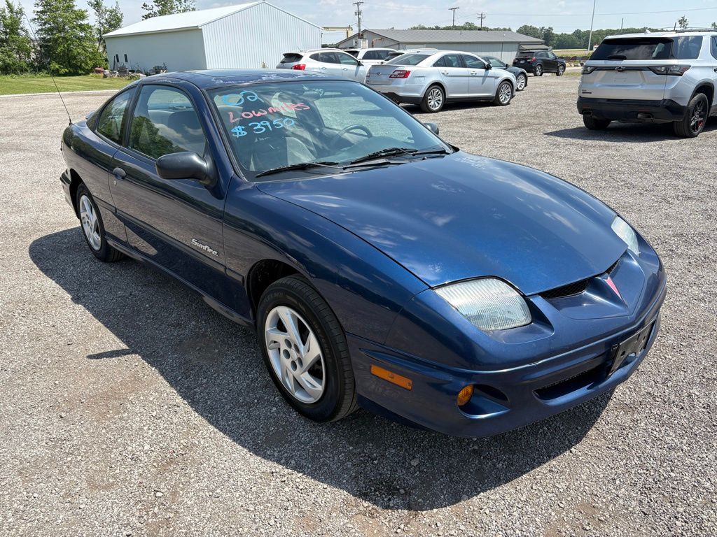 Indigo Blue Metallic 2002 Pontiac Sunfire SE Sedan Front-Wheel Drive 4-Speed Automatic