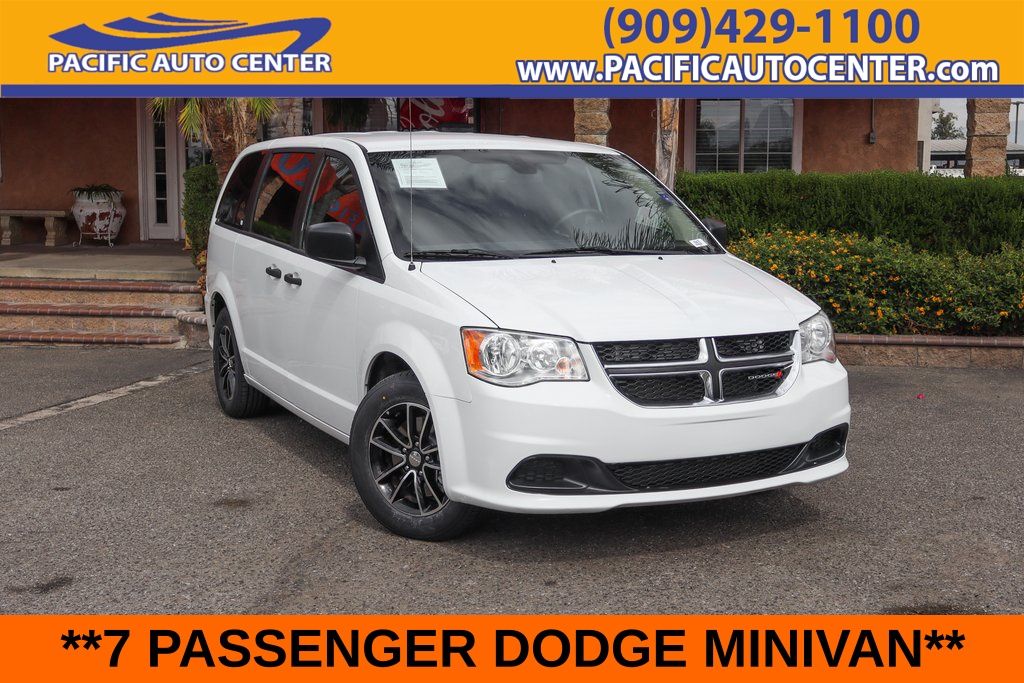 White Knuckle Clearcoat 2019 Dodge Grand Caravan Minivan Front-Wheel Drive 6-Speed Automatic