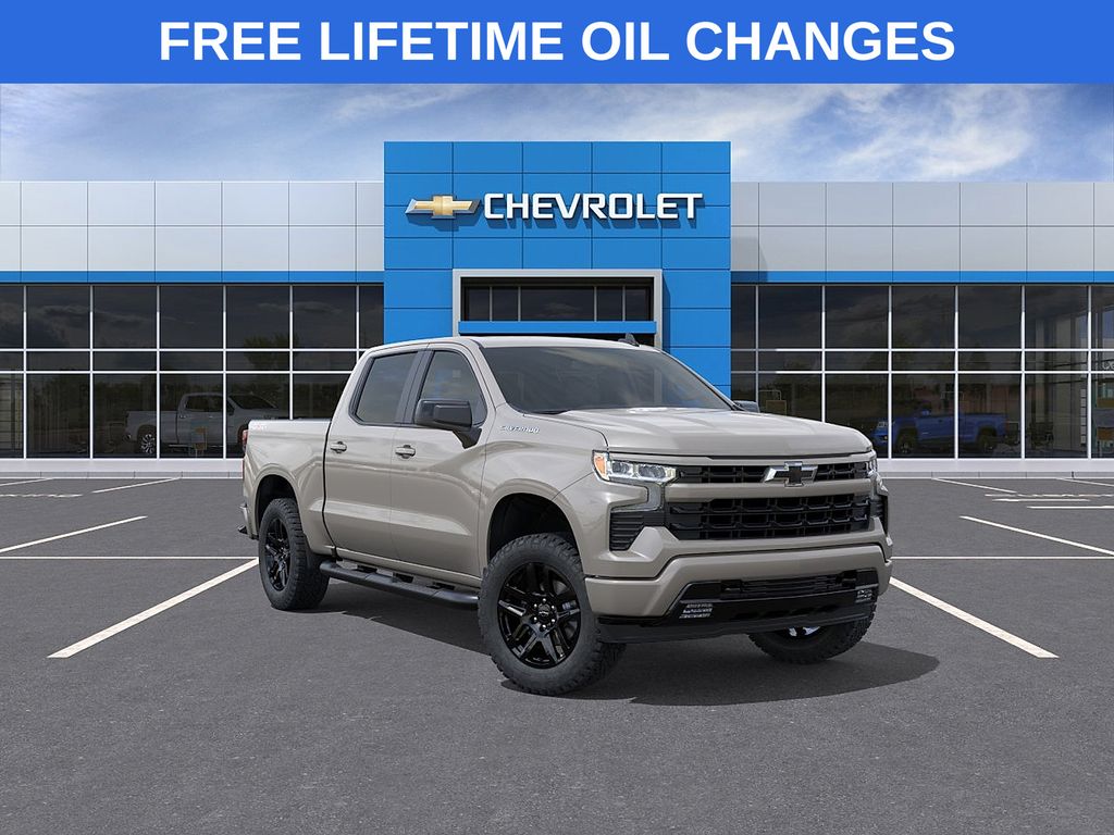 White 2026 Chevrolet Silverado 1500 Pickup Truck Four-Wheel Drive 8-Speed Automatic
