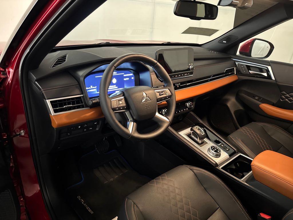 2025 Red Diamond/Black Roof Mitsubishi Outlander PHEV SEL Platinum Edition AWD SUV