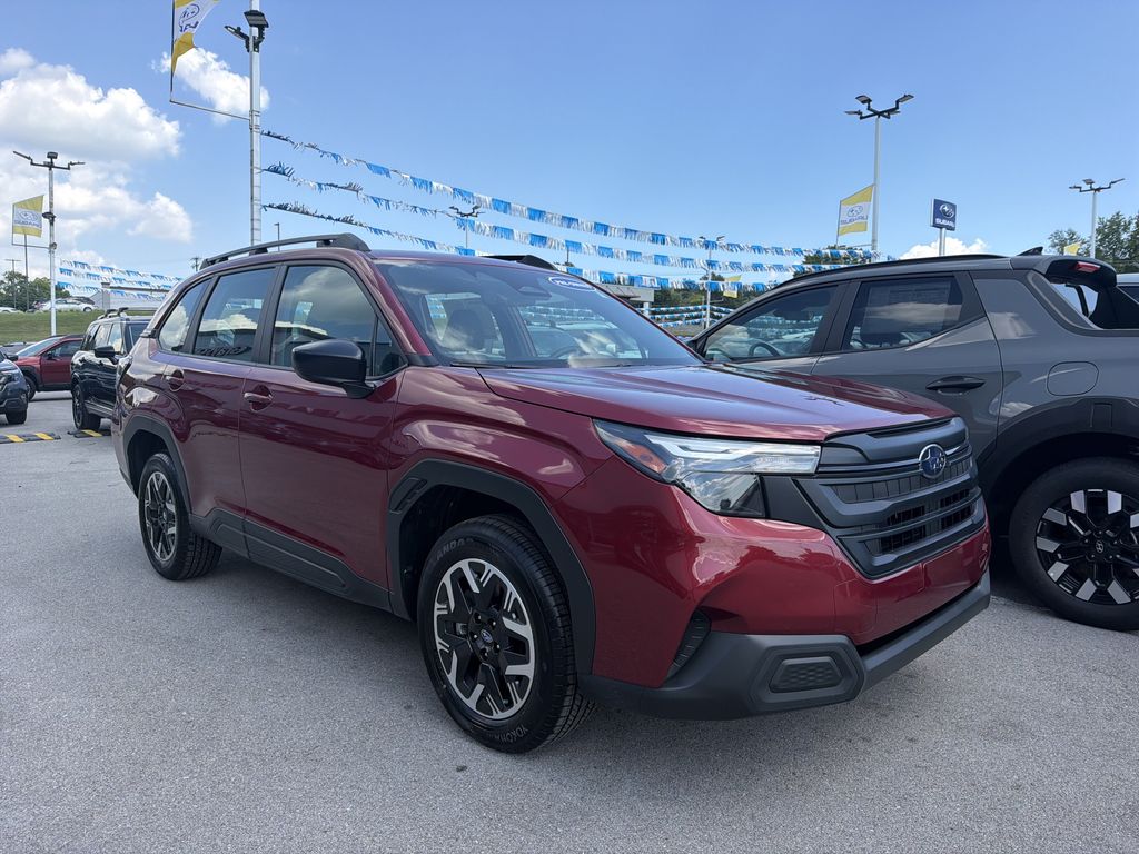 Crimson Red Pearl 2026 Subaru Forester SUV / Crossover All-Wheel Drive Continuously Variable Transmission