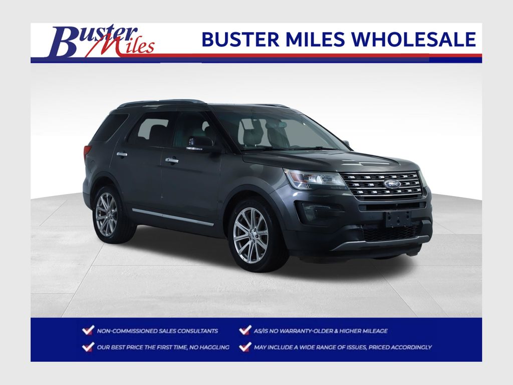 Gray (Magnetic) 2016 Ford Explorer SUV / Crossover Front-Wheel Drive 6-Speed Automatic