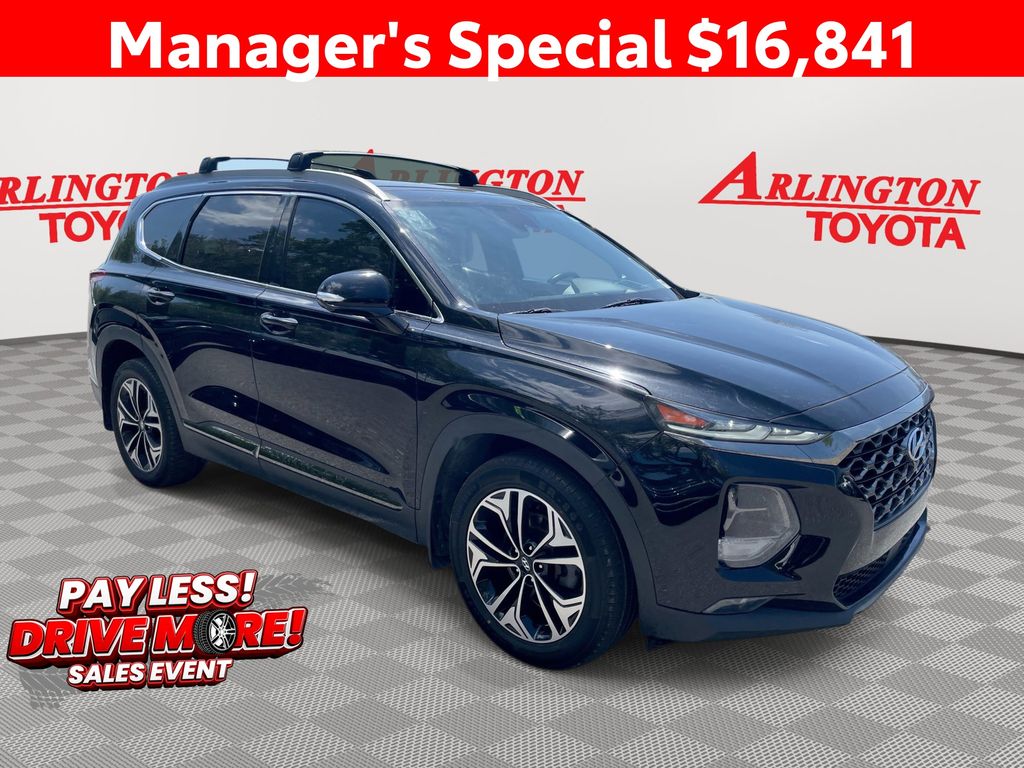 Twilight Black 2020 Hyundai Santa Fe SUV / Crossover Front-Wheel Drive 8-Speed Automatic
