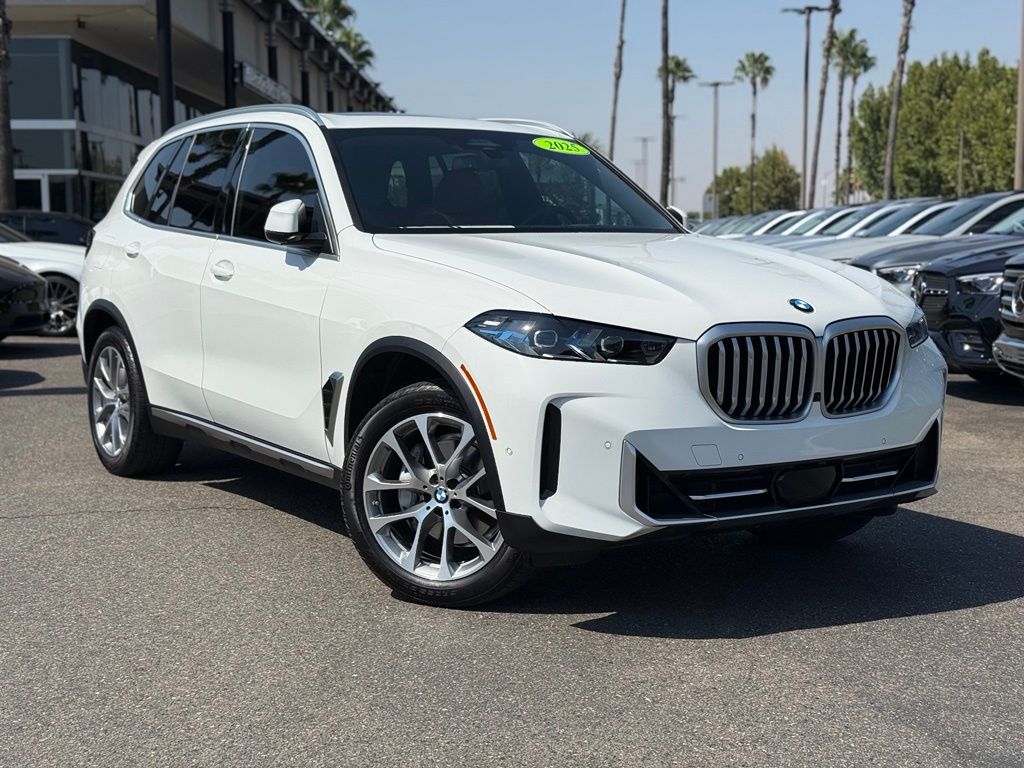 Alpine White 2025 BMW X5 SUV / Crossover All-Wheel Drive 8-Speed Automatic