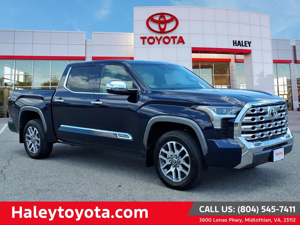 Blueprint 2024 Toyota Tundra Pickup Truck Four-Wheel Drive Automatic