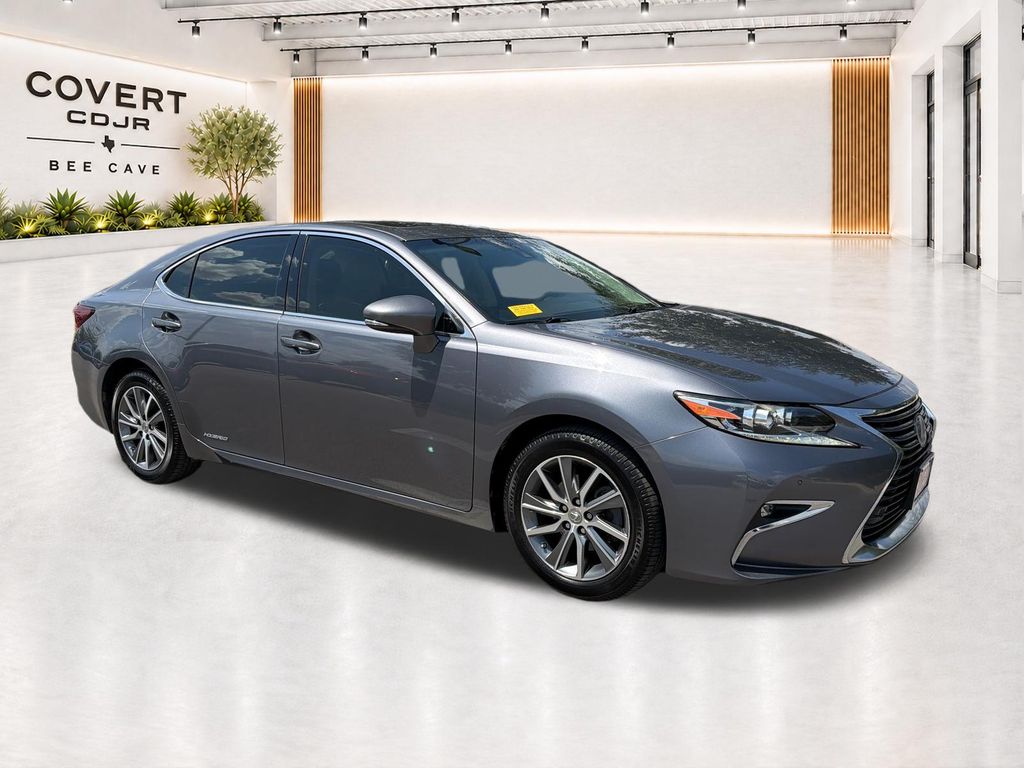 Gray Pearl 2016 Lexus ES Hybrid Sedan Front-Wheel Drive Continuously Variable Transmission