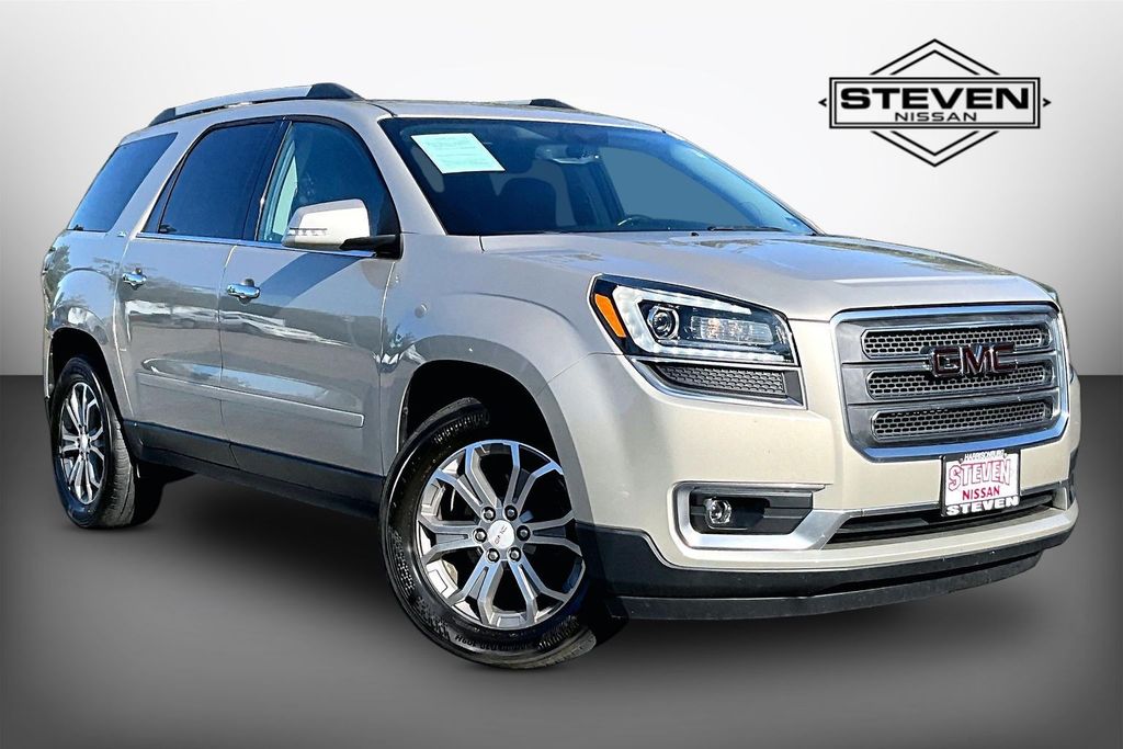 Champagne Silver Metallic 2014 GMC Acadia SUV / Crossover All-Wheel Drive 6-Speed Automatic