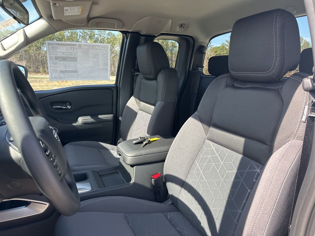 2025 Glacier White Nissan Frontier SV RWD Truck