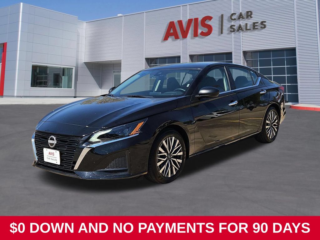Super Black Clearcoat 2025 Nissan Altima Sedan Front-Wheel Drive Continuously Variable Transmission