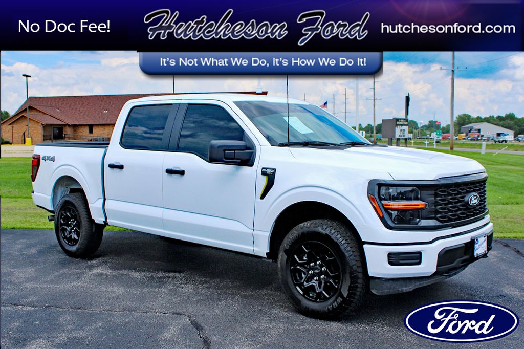 Oxford White 2025 Ford F-150 Pickup Truck Four-Wheel Drive Automatic