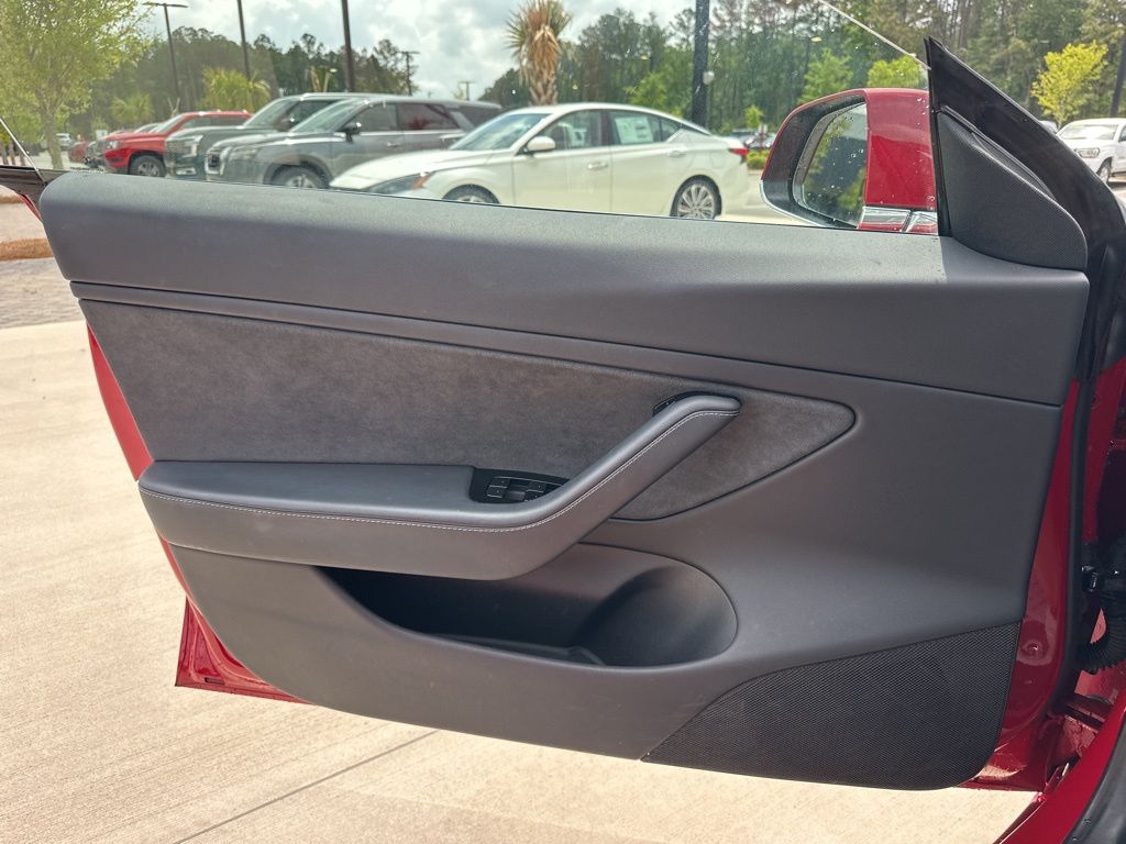 2018 Red Multi-Coat Tesla Model 3 Long Range AWD Sedan