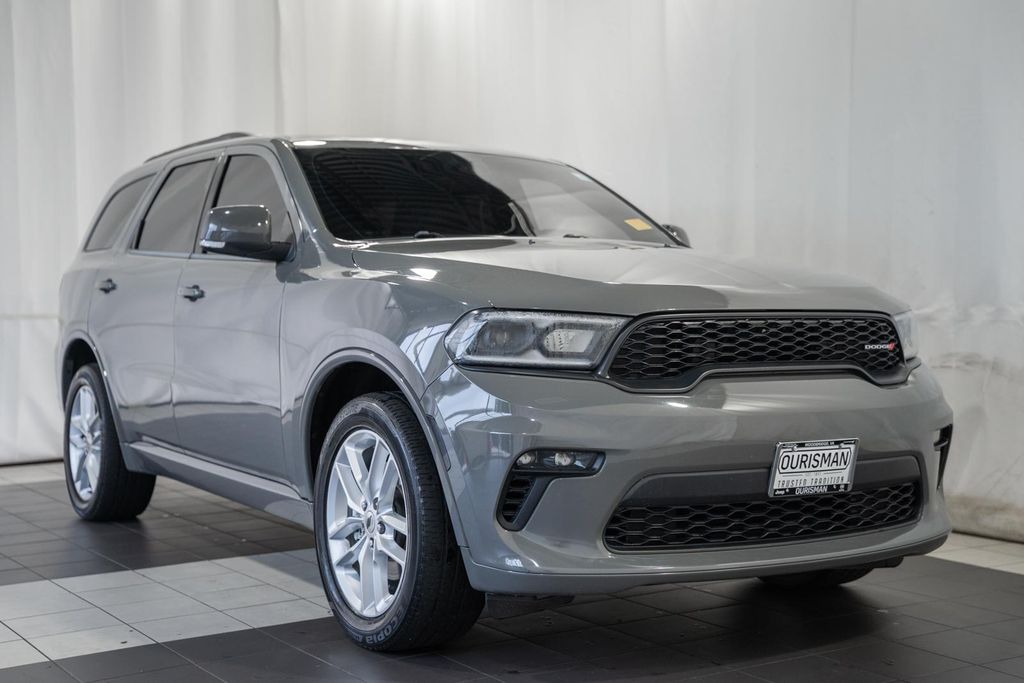 Gray Clearcoat 2021 Dodge Durango SUV / Crossover All-Wheel Drive 8-Speed Automatic