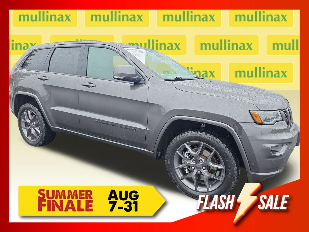 Gray (Granite Crystal Metallic Clearcoat) 2021 Jeep Grand Cherokee SUV / Crossover Four-Wheel Drive 8-Speed Automatic