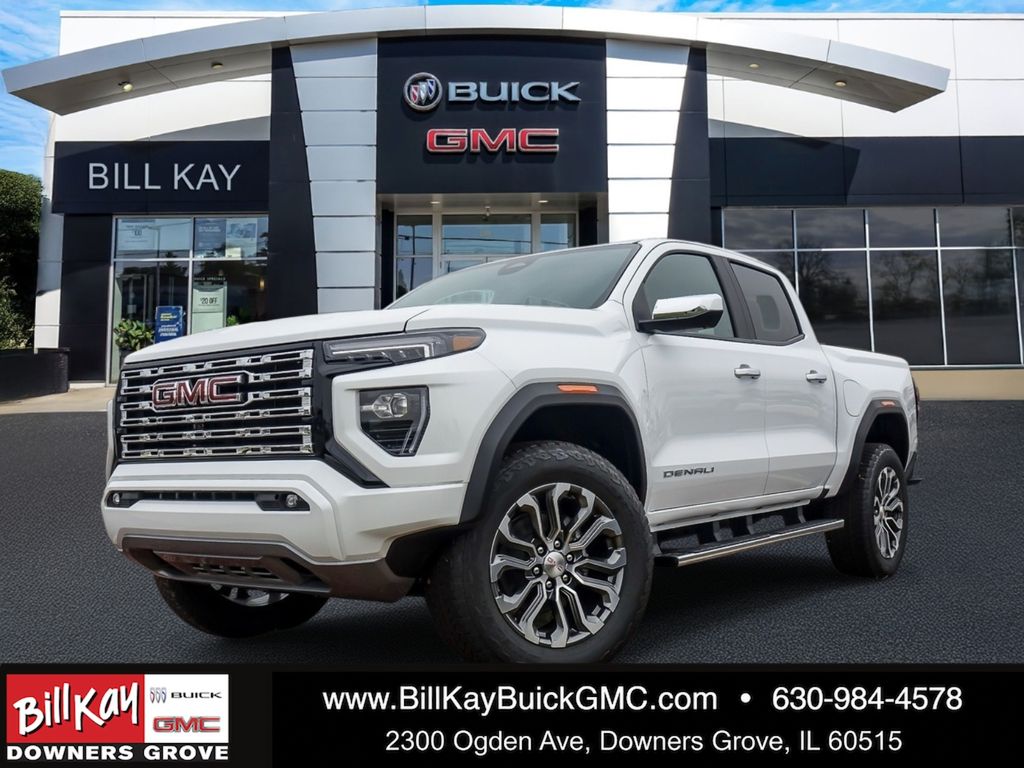 Summit White 2026 GMC Canyon Pickup Truck Four-Wheel Drive 8-Speed Automatic