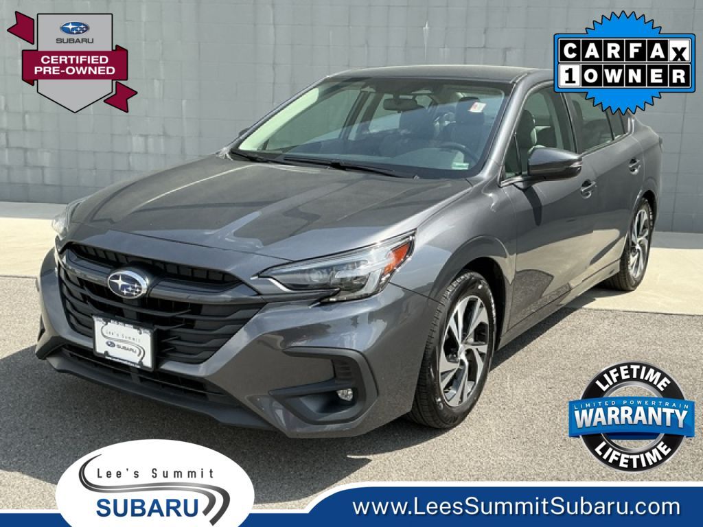 Magnetite Gray Metallic 2025 Subaru Legacy Premium AWD Sedan All-Wheel Drive Continuously Variable Transmission