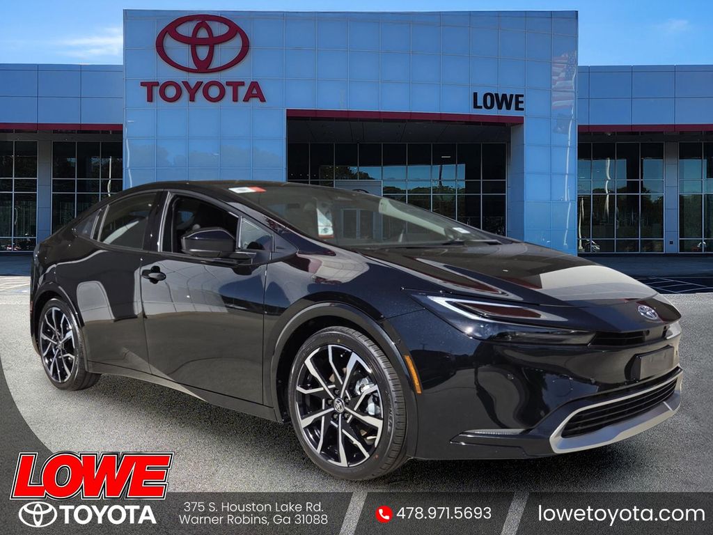 Black 2026 Toyota Prius Plug-In Hybrid XSE Premium FWD Hatchback Front-Wheel Drive Continuously Variable Transmission