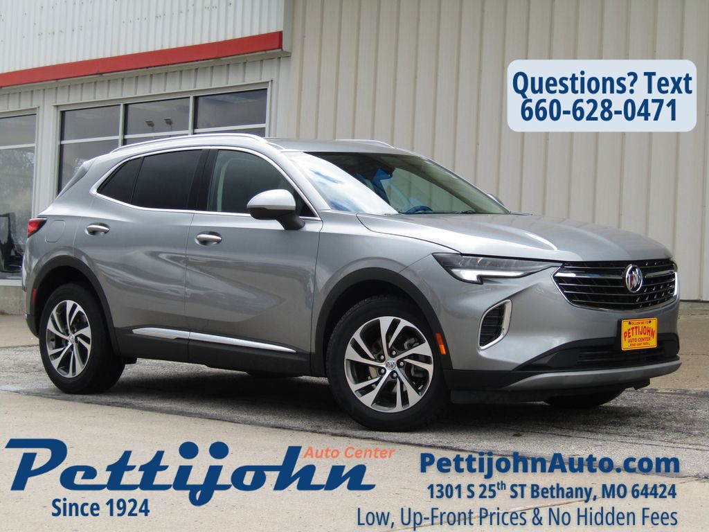 Moonstone Gray Metallic 2023 Buick Envision Essence FWD SUV / Crossover Front-Wheel Drive 9-Speed Automatic