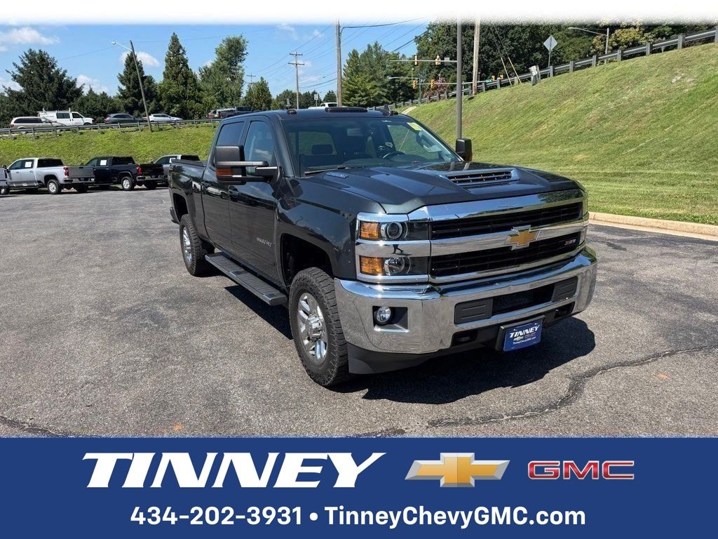 Gray (Graphite Metallic) 2017 Chevrolet Silverado 2500HD Pickup Truck Four-Wheel Drive 6-Speed Automatic